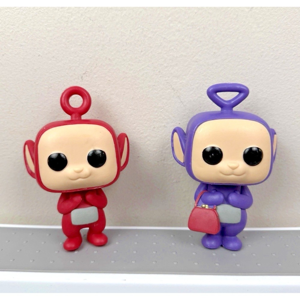 Funko POP Television Teletubbies Tinky Winky #748 Po #747 Figure Loose Lot Of 2